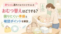 赤ちゃん連れでおでかけするときおむつ替えはどうする？困りにくい準備と確認ポイントを解説