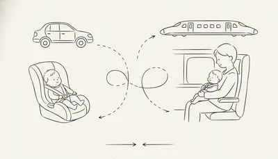 赤ちゃんの長距離は車と新幹線どっちがいい？移動手段の選び方を徹底解説！
