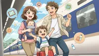 子供と旅行の移動時間を快適に！ストレスを減らす7つの工夫とは？
