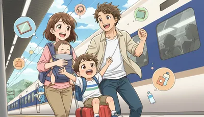 子供と旅行の移動時間を快適に！ストレスを減らす7つの工夫とは？