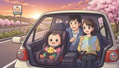 赤ちゃんの車での長距離は休憩が必須？安全なドライブのための完全ガイド！