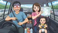 渋滞でトイレ！子供のオムツ活用術？親子で安心ドライブの備え完全ガイド！