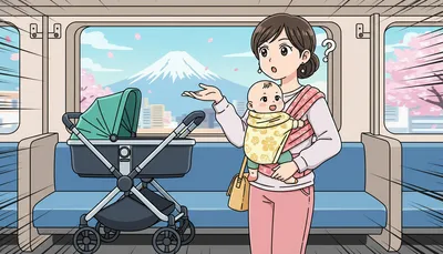 赤ちゃんとの電車移動はベビーカーと抱っこ紐どっち？使い分けのコツを徹底解説！