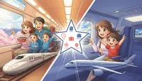 子連れで新幹線と飛行機どっちがいい？選び方のポイント5つを紹介！