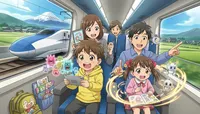 新幹線で子供を飽きさせない方法！長時間移動を快適にする裏技とは？