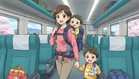 新幹線に子供二人連れて乗る方法！ワンオペでも安心の準備とコツ