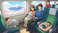 新幹線で赤ちゃんが寝る場所はどこ？快適に過ごせる座席選びとコツを紹介！