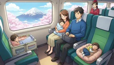 新幹線で赤ちゃんが寝る場所はどこ？快適に過ごせる座席選びとコツを紹介！