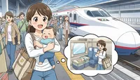 新幹線と赤ちゃんのコツを徹底解説！快適な移動を実現する準備と座席選び