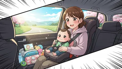 赤ちゃんの車移動に必要なものは？安全で快適なドライブのための完全ガイド！