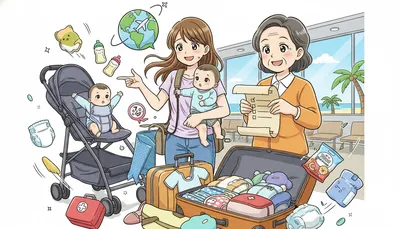 1歳の旅行で持っていけばよかった！先輩ママが教える後悔しない持ち物リスト