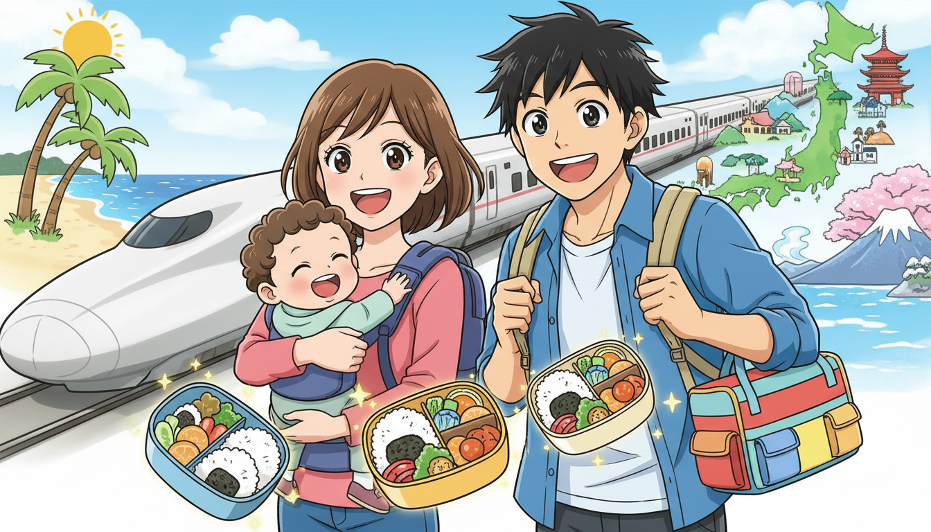 1歳の旅行でご飯どうする？頑張らない食事対策で親子笑顔の旅を！