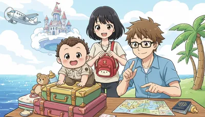 1歳の旅行かばんはどうする？選び方のコツと持ち物リストを徹底解説！