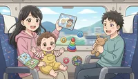 1歳の旅行で暇つぶしはどうする？移動中のぐずり対策におすすめグッズをご紹介！