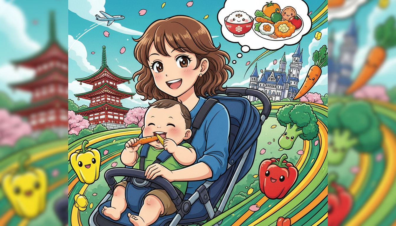 1歳の旅行で野菜不足が心配？帰宅後も安心な対策と外食工夫を紹介！