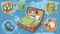 旅行でベビーベッド代用を1歳児に！安全な寝床5選と失敗しない選び方