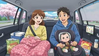 赤ちゃんの車で長距離に必要なグッズ！安心ドライブを叶える準備リスト