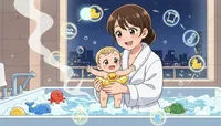 赤ちゃんとホテルのお風呂の入れ方！安全に楽しむ7つのポイント！