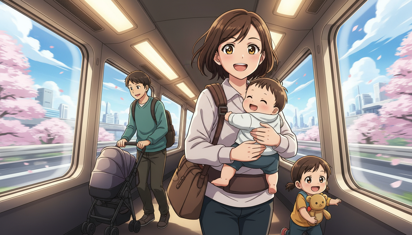 赤ちゃん連れの新幹線移動のコツ！過ごし方や注意点まとめて解説