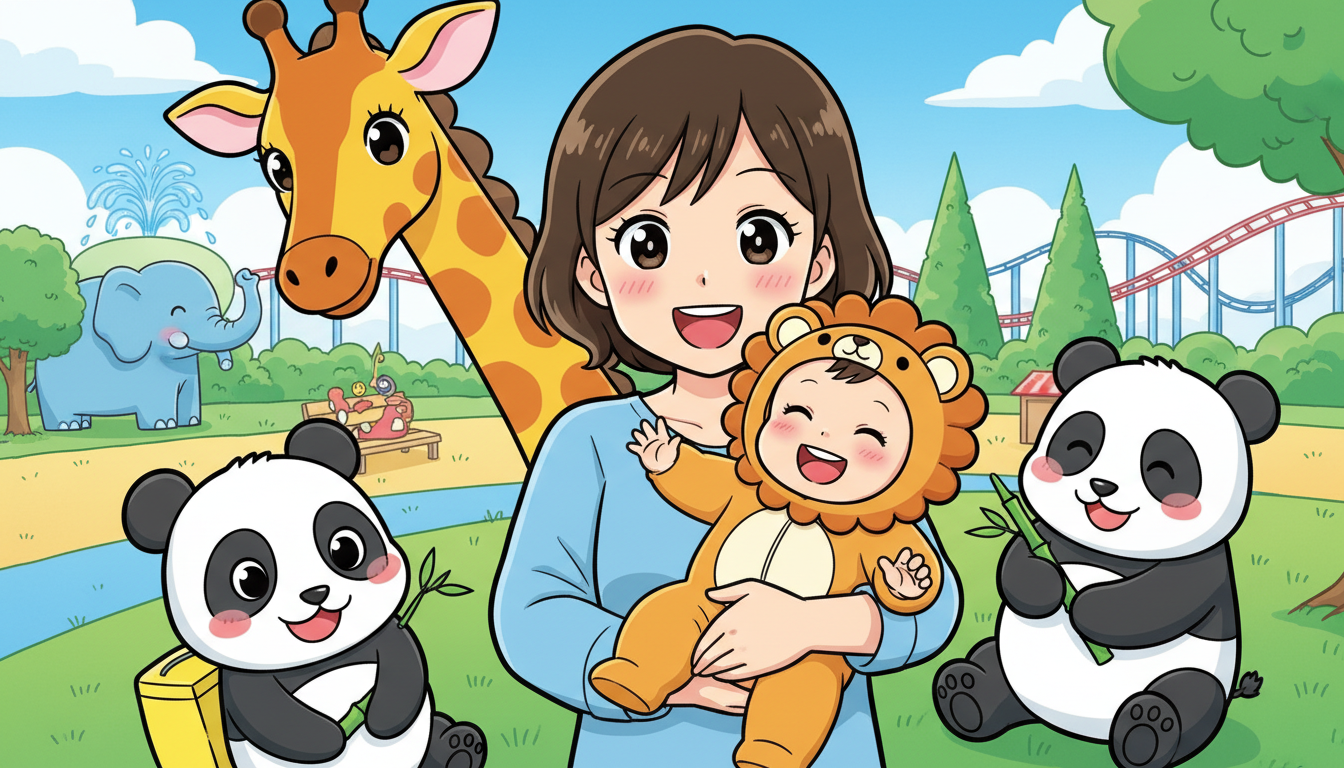 赤ちゃんと動物園に行くのはいつから楽しめる？年齢の目安を解説！