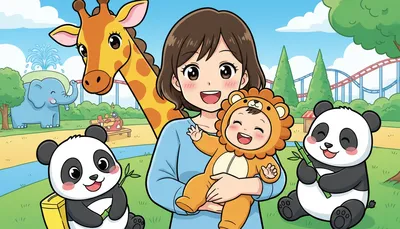 赤ちゃんと動物園に行くのはいつから楽しめる？年齢の目安を解説！