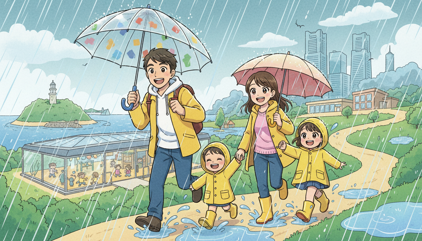 神奈川で雨の日に子供とお出かけするならどこ？室内で過ごしやすい場所を紹介！
