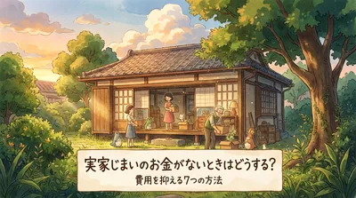 実家じまいのお金がないときはどうする？費用を抑える7つの方法