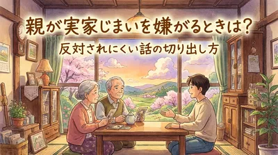 親が実家じまいを嫌がるときは？反対されにくい話の切り出し方