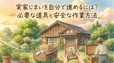 実家じまいを自分で進めるには？必要な道具と安全な作業方法